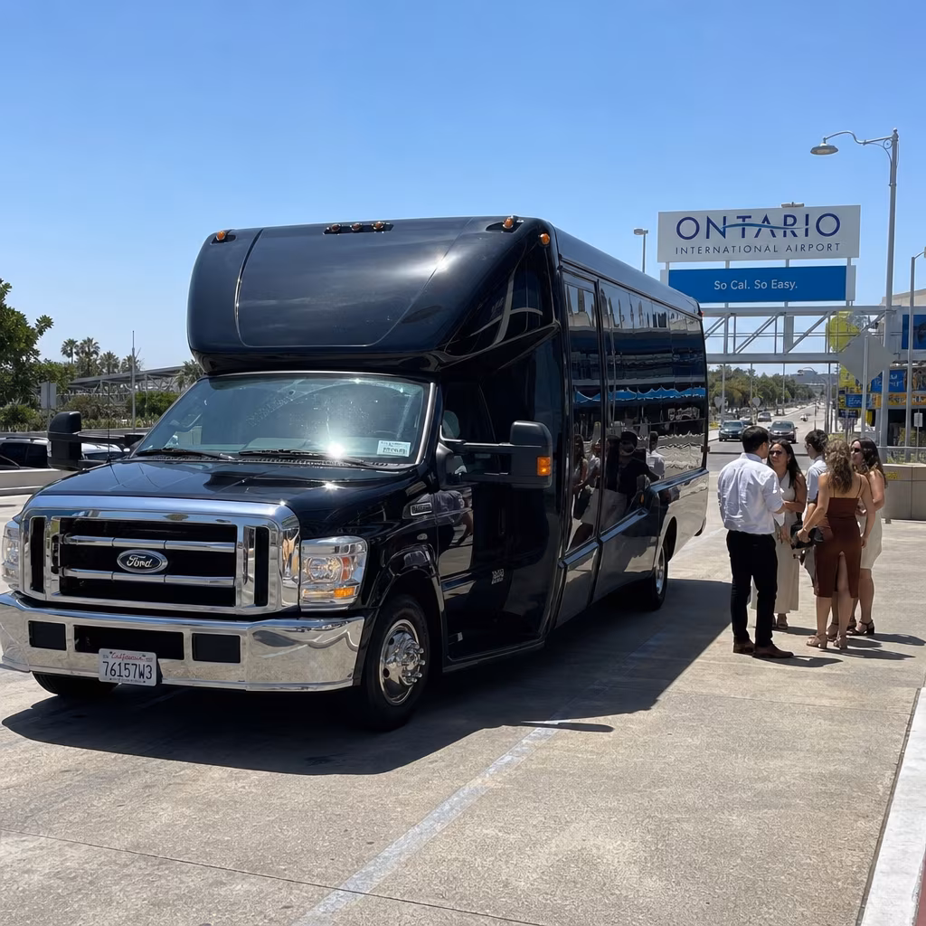 Rent a Bus to Ontario International Airport (ONT)