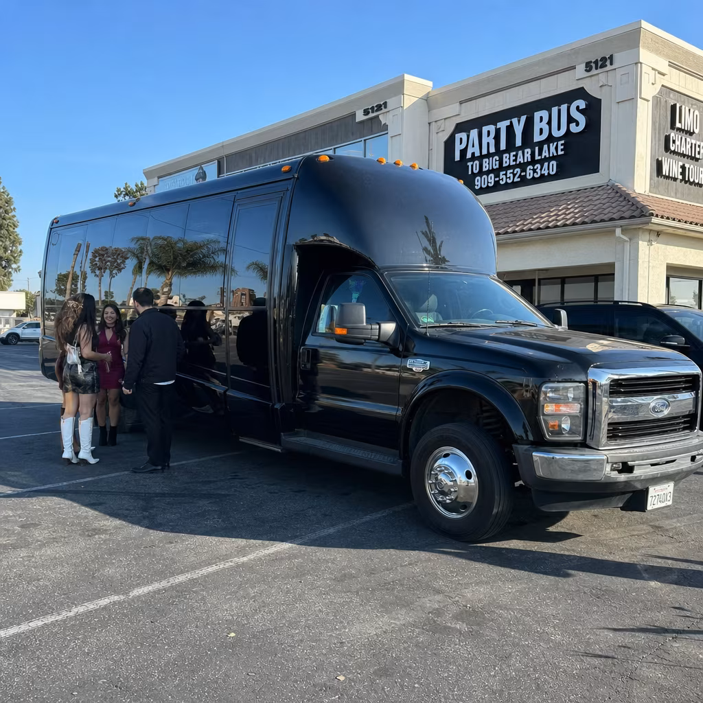 Party Bus to Big Bear Lake