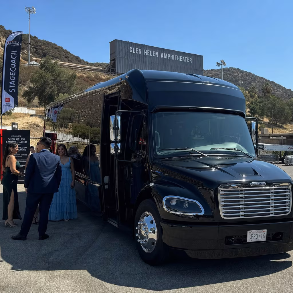 Rent a Bus to Glen Helen Amphitheater