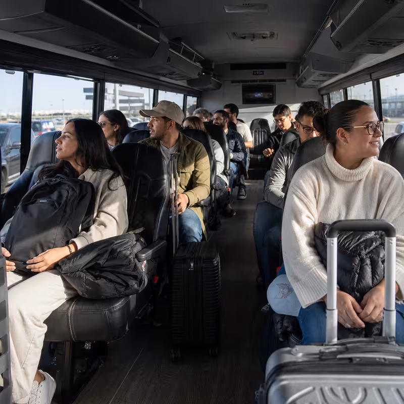 San Bernadino Airport Transportation fleet vehicle