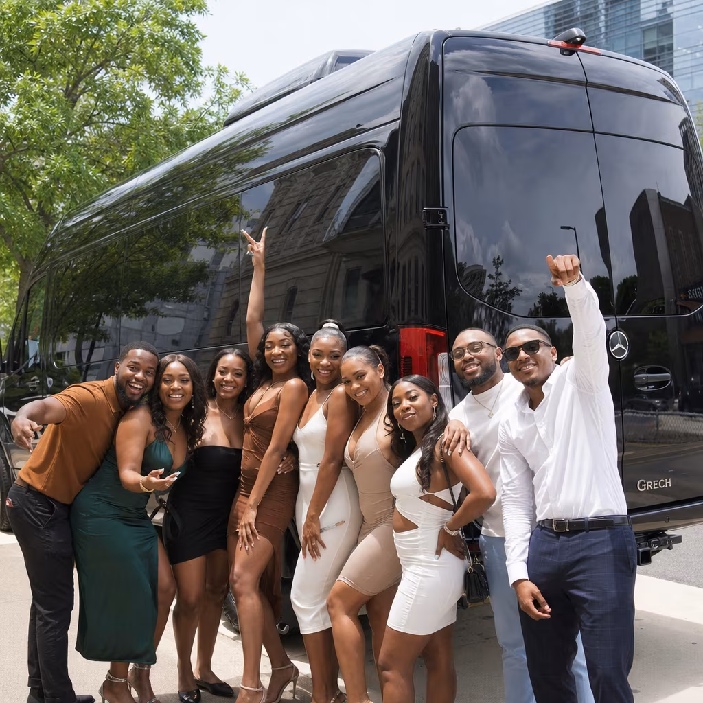 Birthday party bus