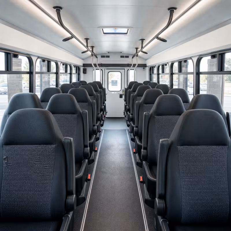 minibus interior
