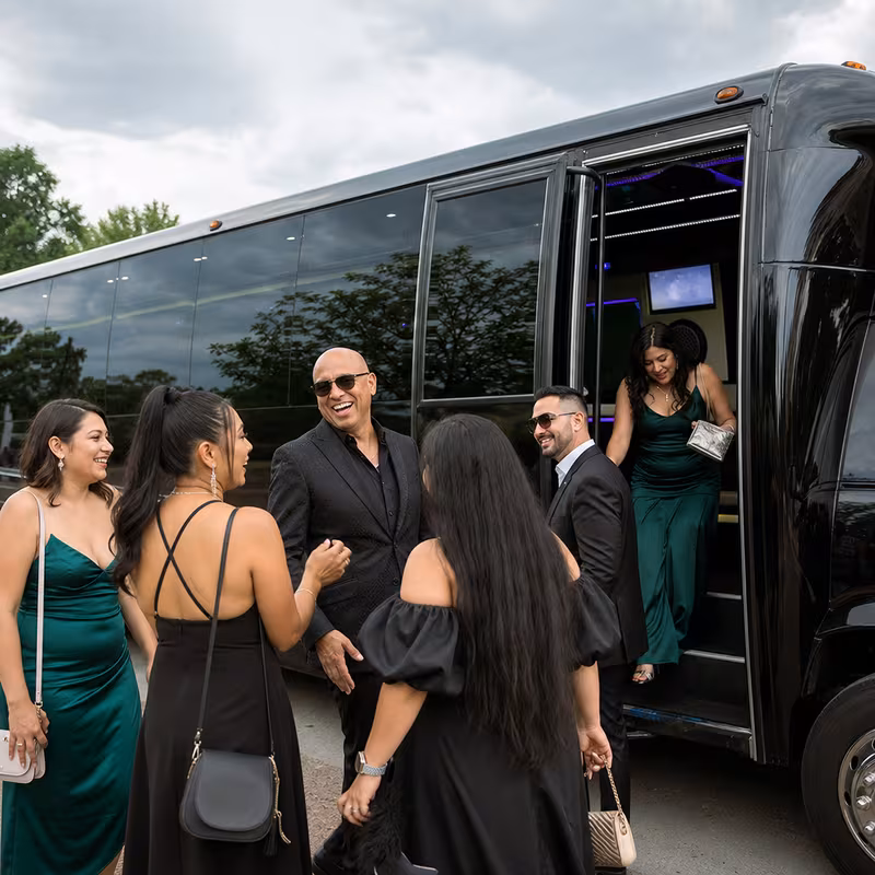 San Bernadino Private Event Transportation fleet vehicle