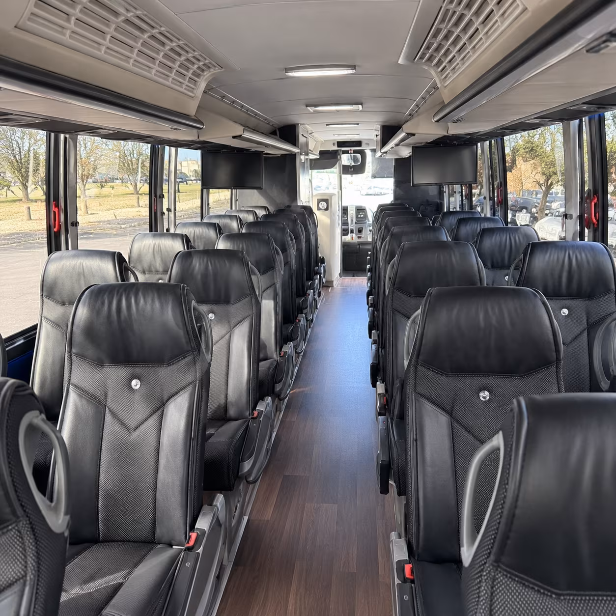 San Bernardino Airport Shuttle & Transportation party bus exterior