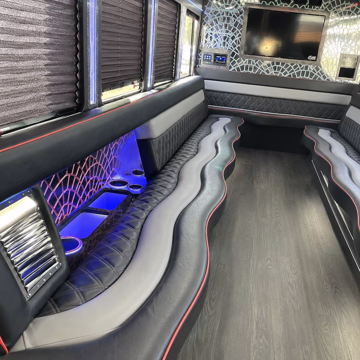 San Bernardino Concert & Music Festival Transportation onboard seating