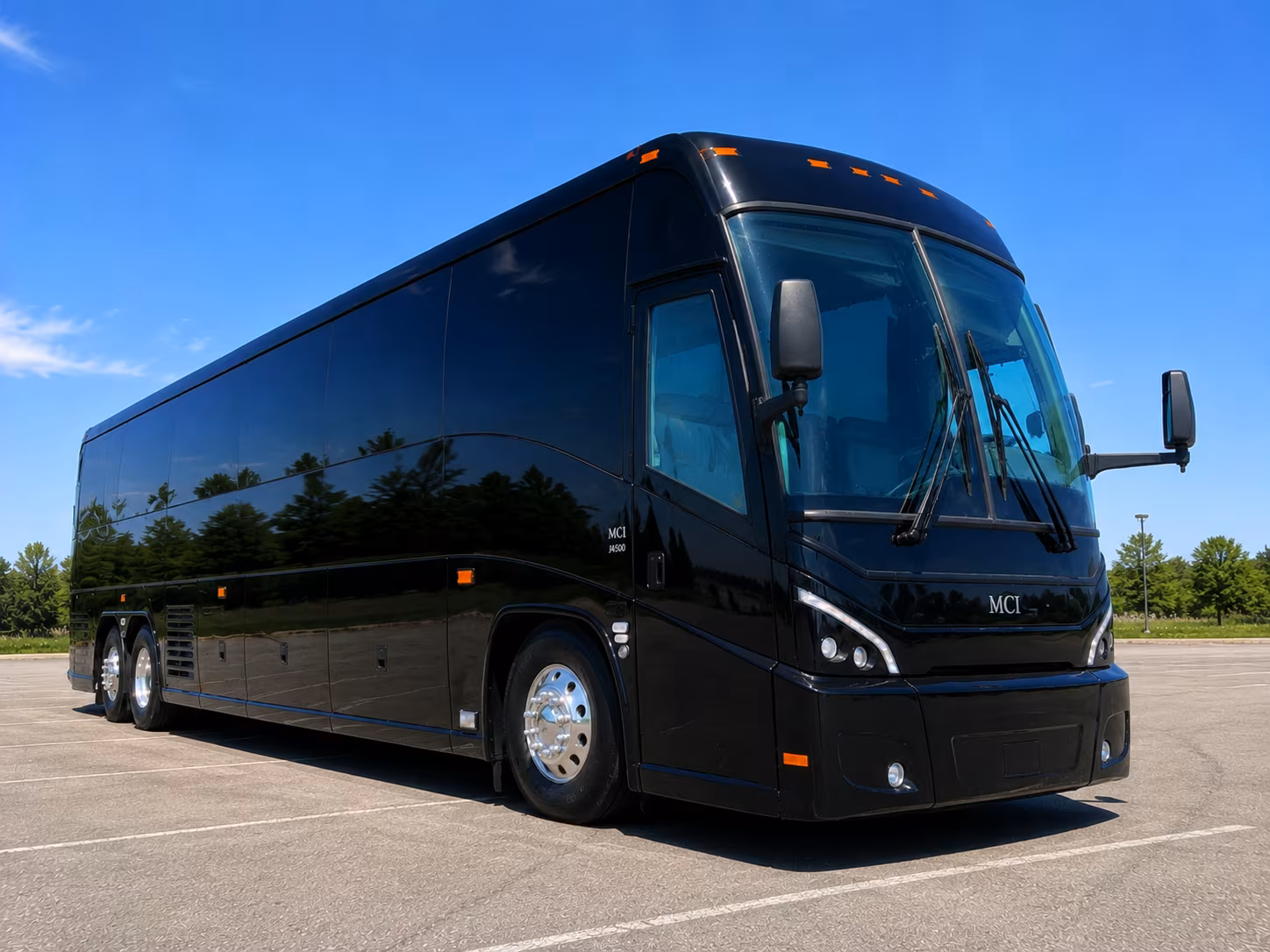 San Bernardino Corporate Transportation party bus interior