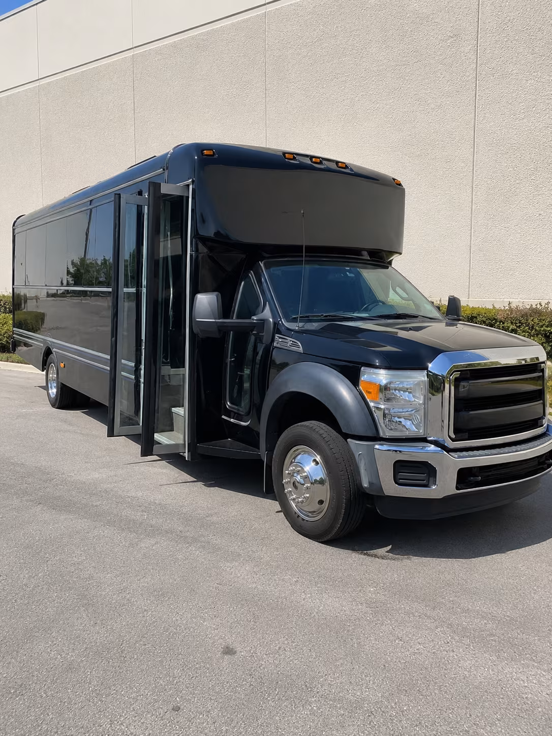 San Bernardino Prom & Homecoming Transportation party bus interior