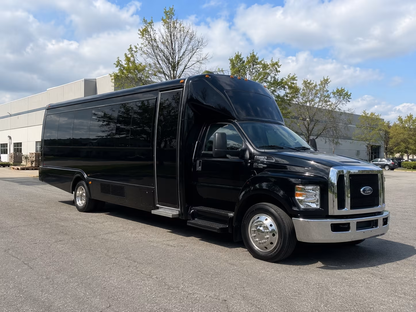 San Bernardino Wedding Transportation onboard seating
