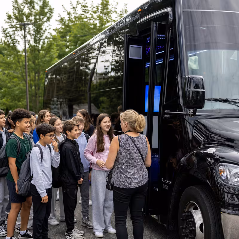 San Bernadino School Transportation fleet vehicle